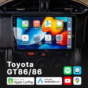 Toyota GT86/86 - Head Unit Replacement: Radio Infotainment System with Wired & Wireless Apple CarPlay and Android Auto Compatibility